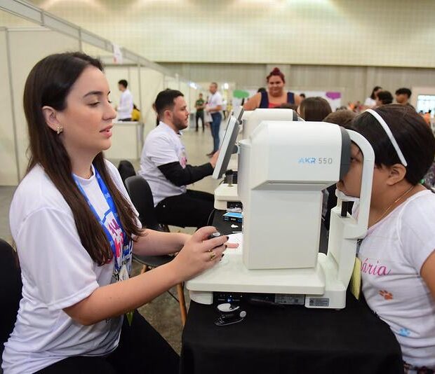 Atendimento oftalmológico gratuito para crianças em Brasília